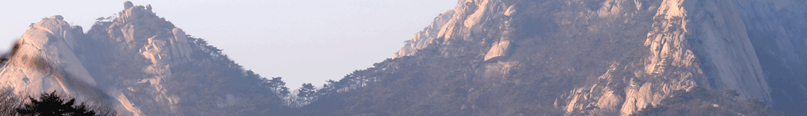Nojeokbong and Baekwoondae watching at the top of ‘Gokjang‘