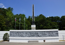 Monument for Philippine army for the peace and protection for the freedom