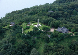 행주산성과 고양시 전경