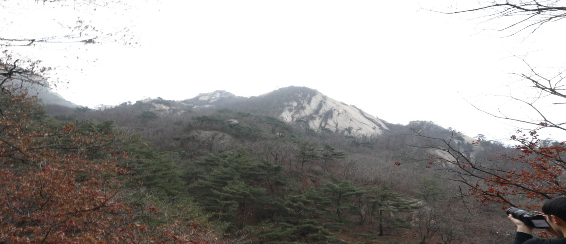 Euisang Ridge Seen from Bukjangdae Command Post