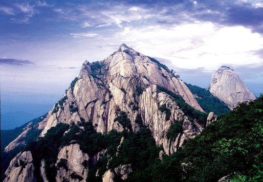 Bukhan Mountain and Samgak Mountain