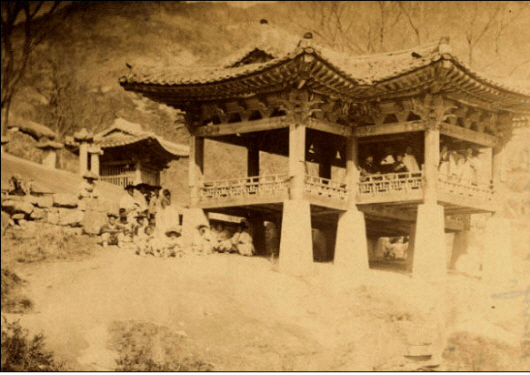 북한산 산영루(1900년대)