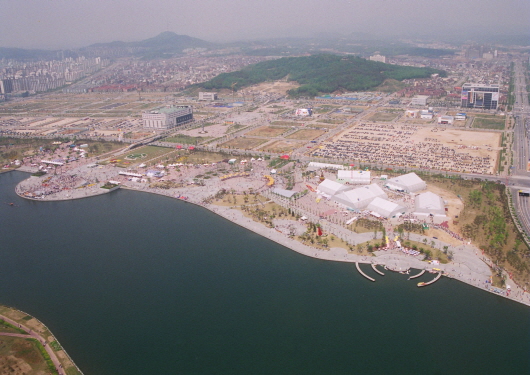 Lake Park before development (1992)