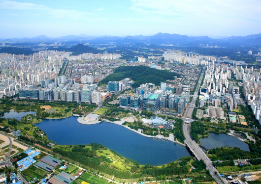 Aerial photograph of Goyang-si