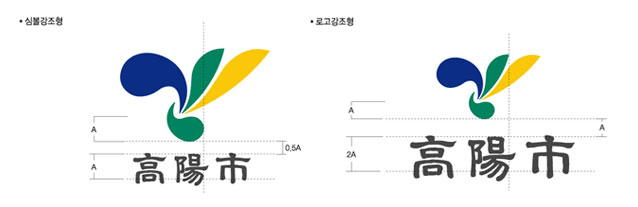 한문 시그니처 (심볼강조형, 로고강조형)