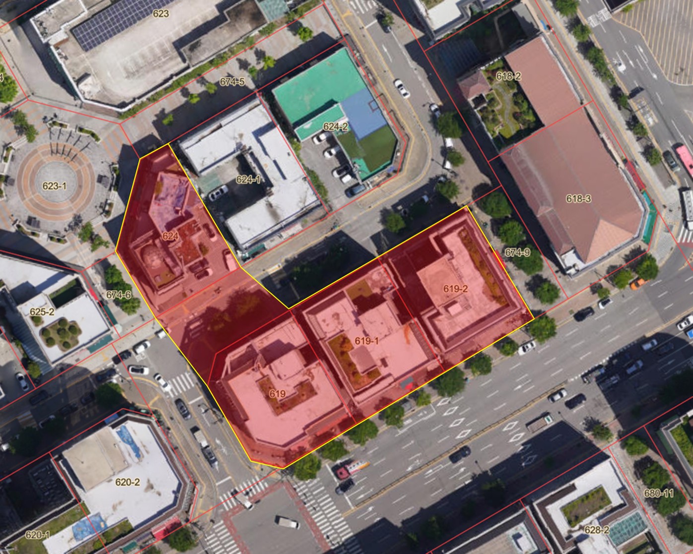 신원권율4 골목형상점가 구역도