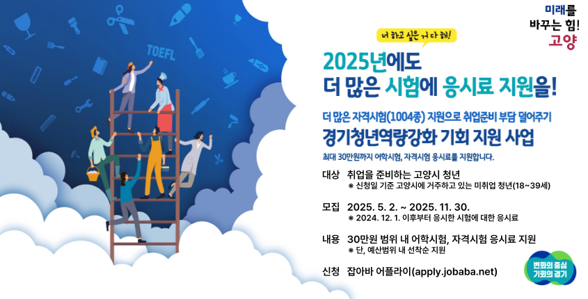 2025년 경기청년 역량강화 기회지원 사업