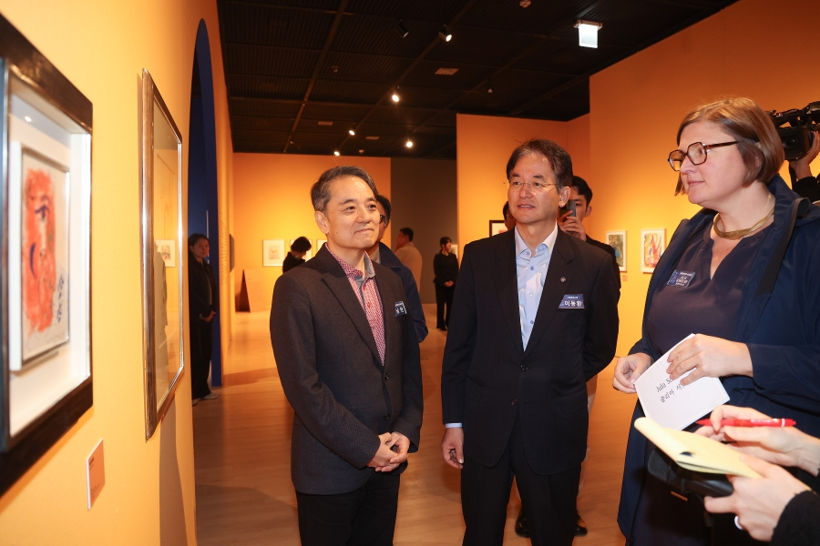 고양문화재단 대형기획전 개막식 - 20세기 그래픽아트 ...