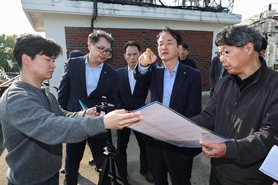 원창폐차장 개발사업 현장점검