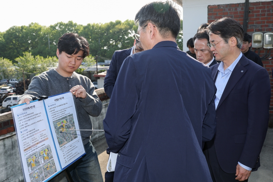 원창폐차장 개발사업 현장점검